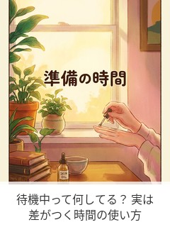 待機中って何してる？ 実は差がつく時間の使い方