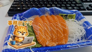 光り輝くサーモン様です☆