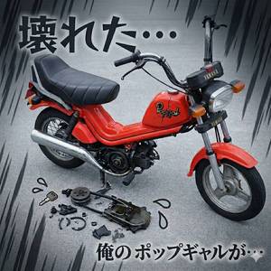 直していたバイクが駆動系壊れました。