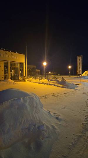 めっきりと雪がきえました！