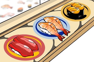 ぐっさん回転寿司へ行くの巻