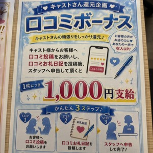  ボーナス制度のご紹介①