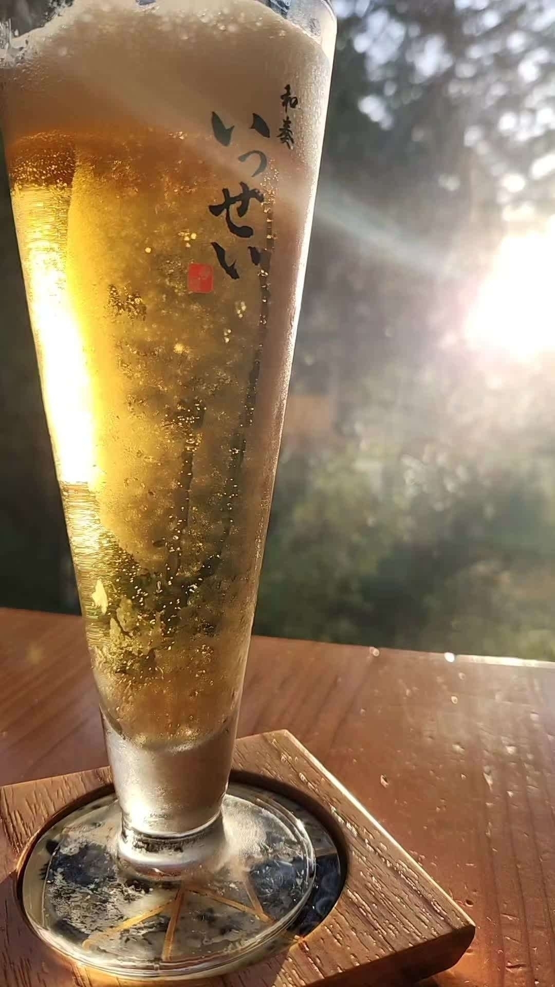 お泊まりで乾杯❣️