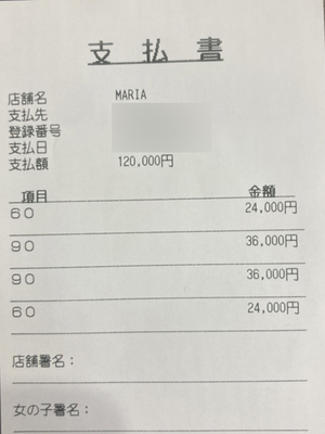 「短時間＝稼げない」はもう古い🌸お支払い明細書✨◆給料公開クラブマリア◆