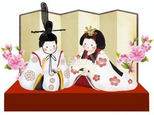 お内裏様とお雛様♪♪