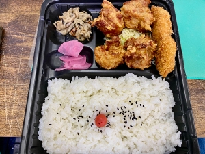 三平おすすめ甚平の塩唐揚げ弁当