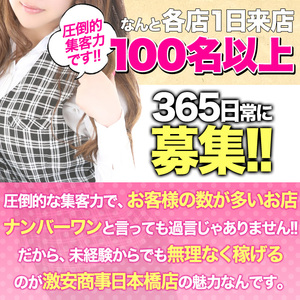どんな方でも積極的に採用！
