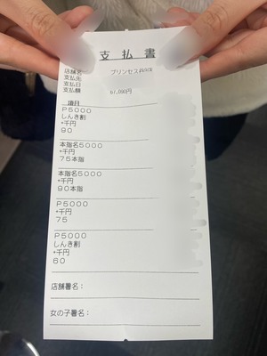 本指名様多数！プリンセスNちゃんのお給料大公開✨【2/21】