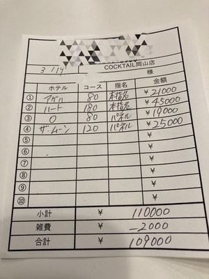 【3月19日￥109000】