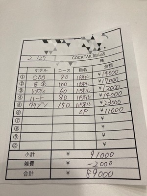 【2月27日￥89000】