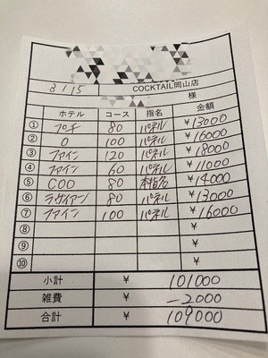 【3月15日￥109000】