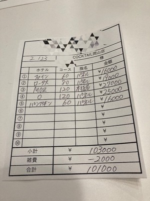 【2月23日￥101000】