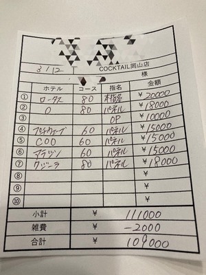 【3月12日￥109000】