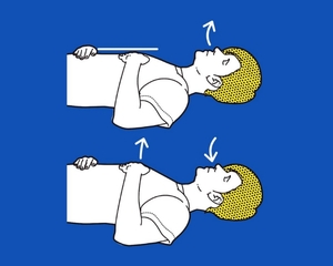 しっかりと吐き出す