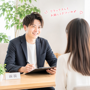 面接する時に女の子のどんな点を見ますか？