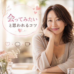 「会ってみたい」と思われるコツ