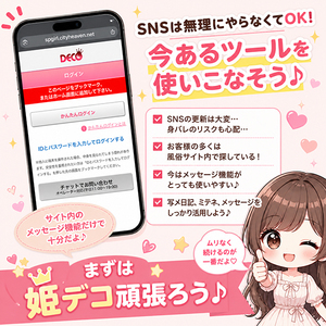 写メ日記以外にSNSなどはやった方がいいですか？