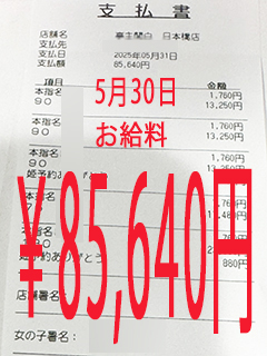 週末明細